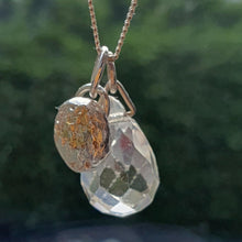 Load image into Gallery viewer, Nugget and Crystal Pendant