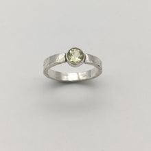 Load image into Gallery viewer, Hammered Citrine RIng